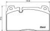 Гальмівні колодки пер. Audi A6/A7/Q5 10- (Brembo) BREMBO P 85 133 (фото 1)