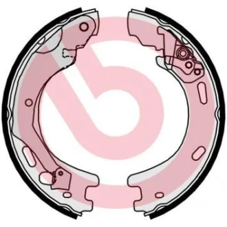 Гальмівні колодки зад. Land Rover discovery 03-18/sport 05- (d=210) BREMBO S 44 509