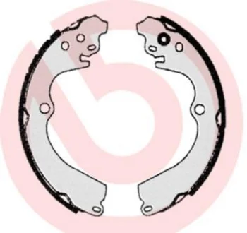 Гальмівні колодки зад. forester 97-12/impreza/legasy (d=229) (Akebono) BREMBO S 78 505