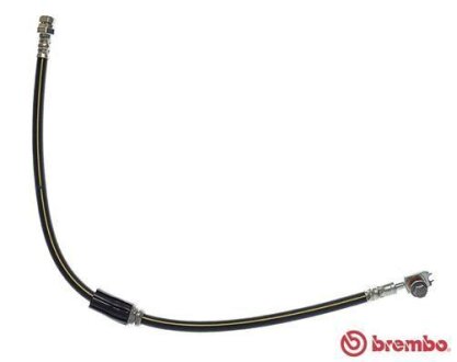 Гальмівний шланг пер. Octavia II/Caddy III/Golf V 04- (M10x1, L=580mm) BREMBO T 85 112