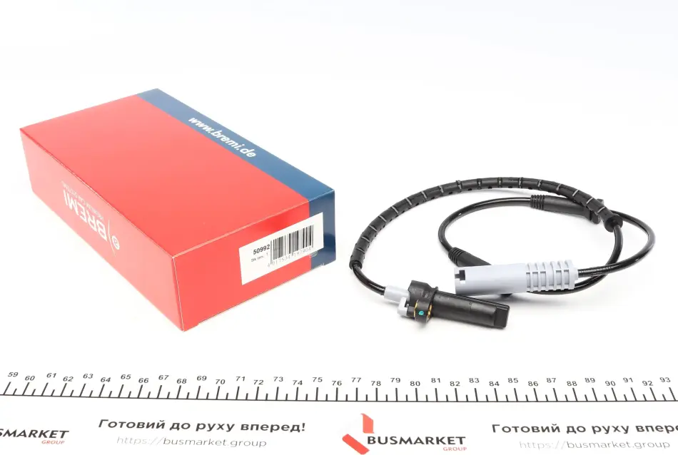 Датчик ABS (задній) BMW 5 (E39) 95-03 BREMI 50992 (фото 1)