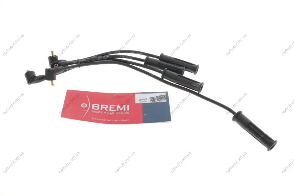 Проводи запалювання Dacia Dokker/Renault Megane 1.4/1.6 96- (к-кт) BREMI 600/413 (фото 1)