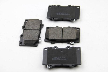 Тормозные колодки пер. Toyota Land Cruiser 90-09 (sumitomo) BREMSI BP2898