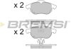 Гальмівні колодки пер. Vectra C 02- BREMSI BP3014 (фото 1)