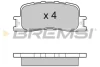 Гальмівні колодки зад. Toyota Camry 01-06 (akebono) (93x38x16) BREMSI BP3060 (фото 1)