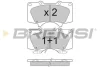 Гальмівні колодки пер. Toyota Land Cruiser/Hilux VII/Lexus GX/ MITSUBISHI PAJERO 01- (sumitomo) BREMSI BP3139 (фото 1)