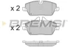 Гальмівні колодки пер. BMW 1(E81/E87)/MINI 06- (TRW) BREMSI BP3195 (фото 1)