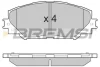 Гальмівні колодки пер. Toyota RAV4 06- (139,1x56x17,5) BREMSI BP3251 (фото 1)