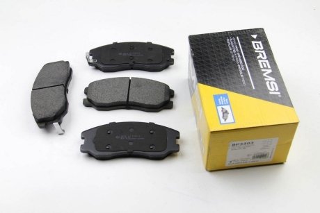 Тормозные колодки пер. Chevrolet Captiva 06- (akebono) BREMSI BP3303