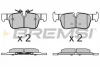 Гальмівні колодки зад. BMW 1 (F40) 19-/i3 (I01) 13-/X1 (F48) 14- (ATE-TEVES) BREMSI BP3633 (фото 1)