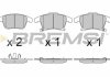 Тормозные колодки пер. Ford Galaxy III/Mondeo V/S-Max 14- (155.2x66.6x19.9) BREMSI BP3655 (фото 1)