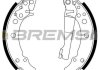 Гальмівні колодки зад. Golf I/II/Passat/Polo/Audi 80 &gt;01 (ATE) BREMSI GF0016 (фото 1)