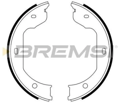 Колодки ручного гальма T5 03> (Bendix) BREMSI GF0081