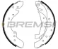 Гальмівні колодки зад. Ducato/Boxer 94-02 (1.4t)(бараб.) BREMSI GF0175 (фото 1)