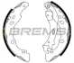 Гальмівні колодки зад. Citroen C2,C3 02- / (Bosch) BREMSI GF0291 (фото 1)