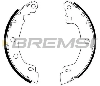 Гальмівні колодки зад. Renault Megane I 96-03,III 08- (Bendix) BREMSI GF0405