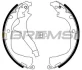 Гальмівні колодки зад. VW Amarok 10- BREMSI GF0561 (фото 1)