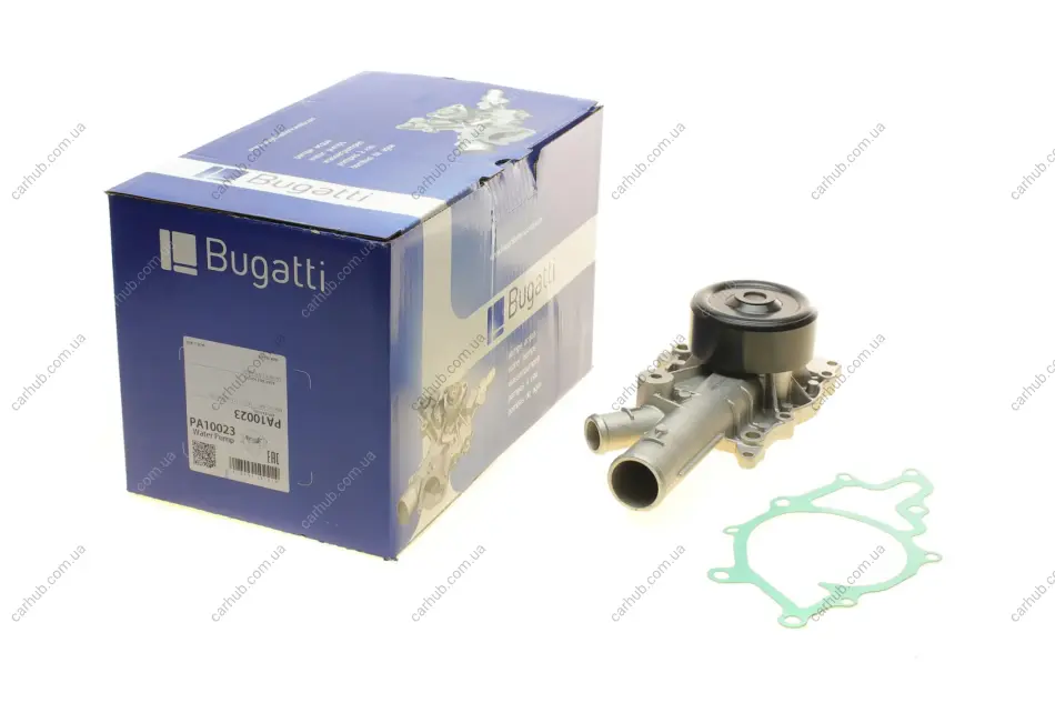 Помпа води MB C-class (W203/W204) 2.2CDI OM646 03-09/E-class (W211) 2.2/2.7CDI 02-11 (OM646/OM647) BUGATTI PA10023 (фото 1)