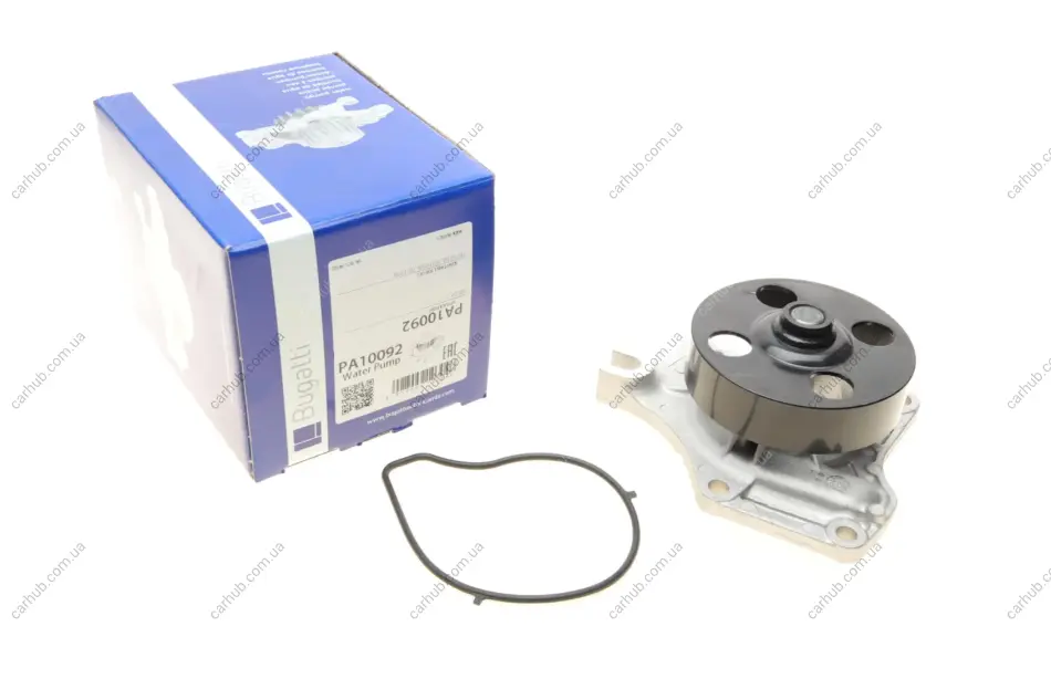 Помпа води Mazda 2 II/3 I/II 1.3/1.3MZR/1.4/1.5/1.6/1.6MZR 03-17 (B/B) (6 лоп) BUGATTI PA10092 (фото 1)