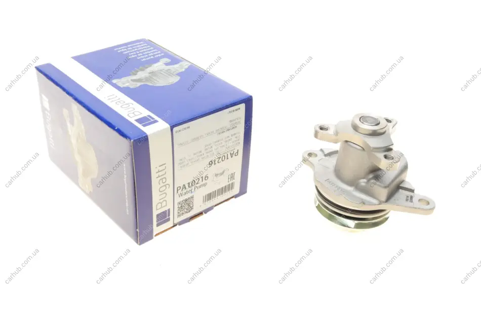 Помпа води Renault Trafic/Scenic/Megane/Opel Vivaro/Nissan Qashqai/X-Trail 1.6dCi 14- BUGATTI PA10216 (фото 1)