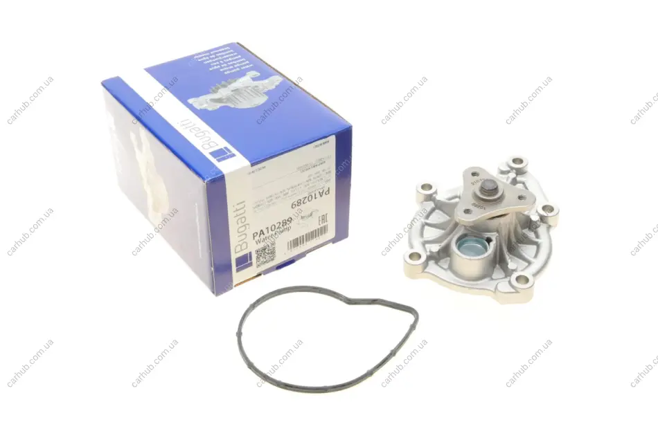 Помпа води BMW 1 (F20/F21)/3 (F30/F80) 1.6i (N13) 11-/Citroen C3/C4/C5 1.4/1.6 08- BUGATTI PA10289 (фото 1)