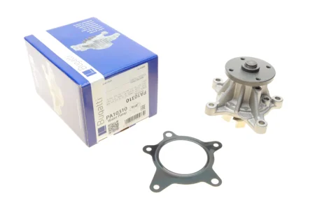 Помпа води Hyundai Accent/Elantra/i20/i30/i40/Tucson/Kia Ceed/Sportage/Rio 1.4/1.6 10- (R/B)(6 лоп) BUGATTI PA10310