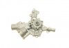 Помпа води Opel Astra G/H/Corsa C/D 1.2 16V/1.4 00-14/Combo 1.4 16V 05- (B/B) (8лоп) (с датчиком t) BUGATTI PA10318 (фото 5)