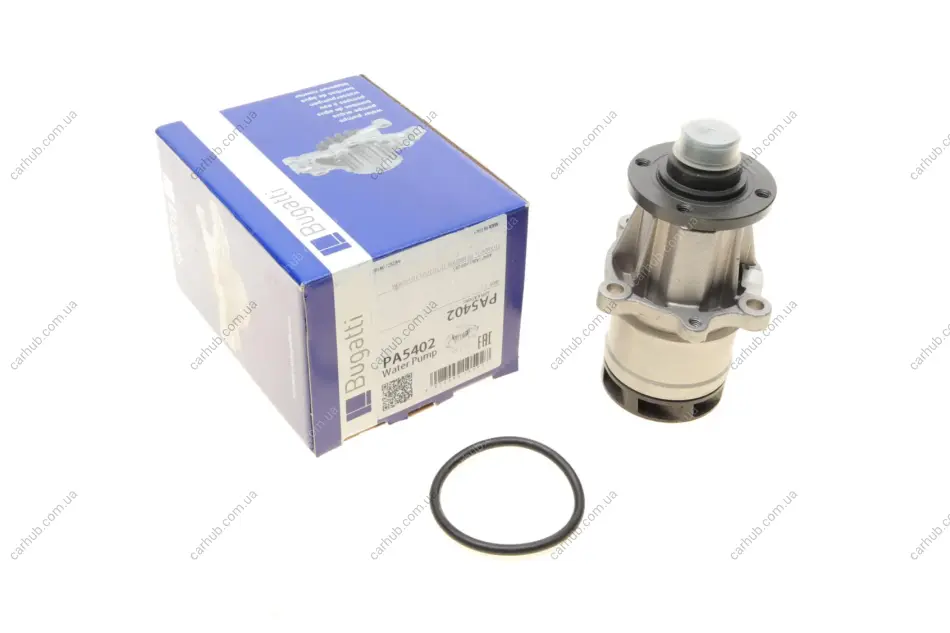 Помпа води BMW 3 (E36) 316i/318i 90-93/5 (E34) 518i 91-93 (R/B) (7 лоп) M40 B16/M40 B18 BUGATTI PA5402 (фото 1)