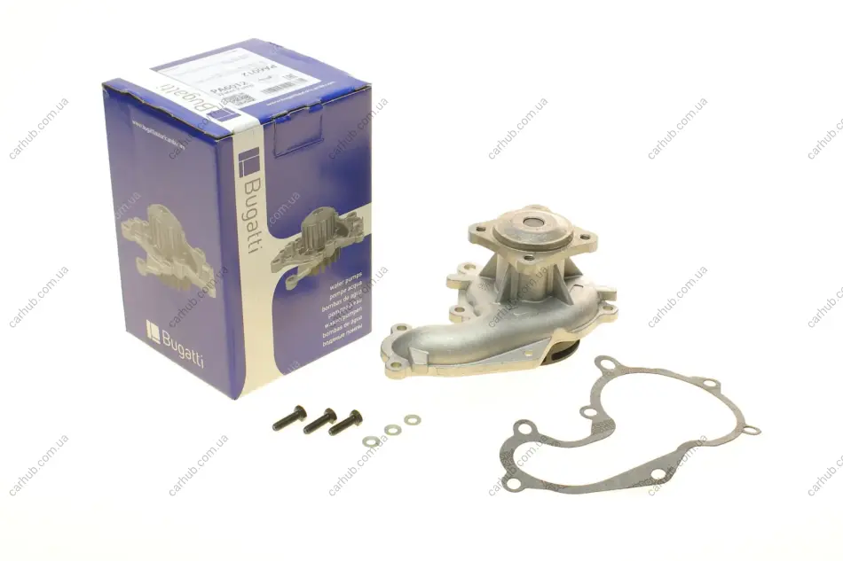Помпа води Ford C-Max I/Focus I/II/Mondeo/Transit/Tourneo Connect 1.8DI/TDCi/TDDi 99- (R/B) (6 лоп.) BUGATTI PA6012 (фото 1)