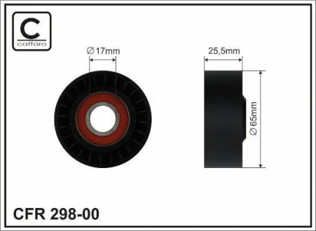 Ролик CAFFARO 29800