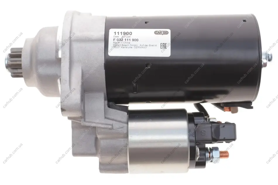 Стартер VW Caddy II/Golf IV/Passat/Polo/Vento 1.4/1.9TDI 93-05 = 111900 HC- CARGO F 032 111 900 (фото 1)