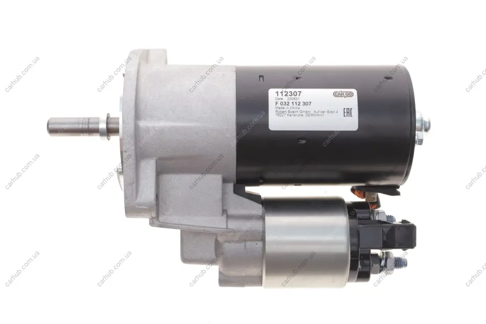 Стартер VW Caddy 1.4-1.6/1.9 SDI 95-03 (1.1 kw) (z=9) = 112307 CARGO F 032 112 307 (фото 1)