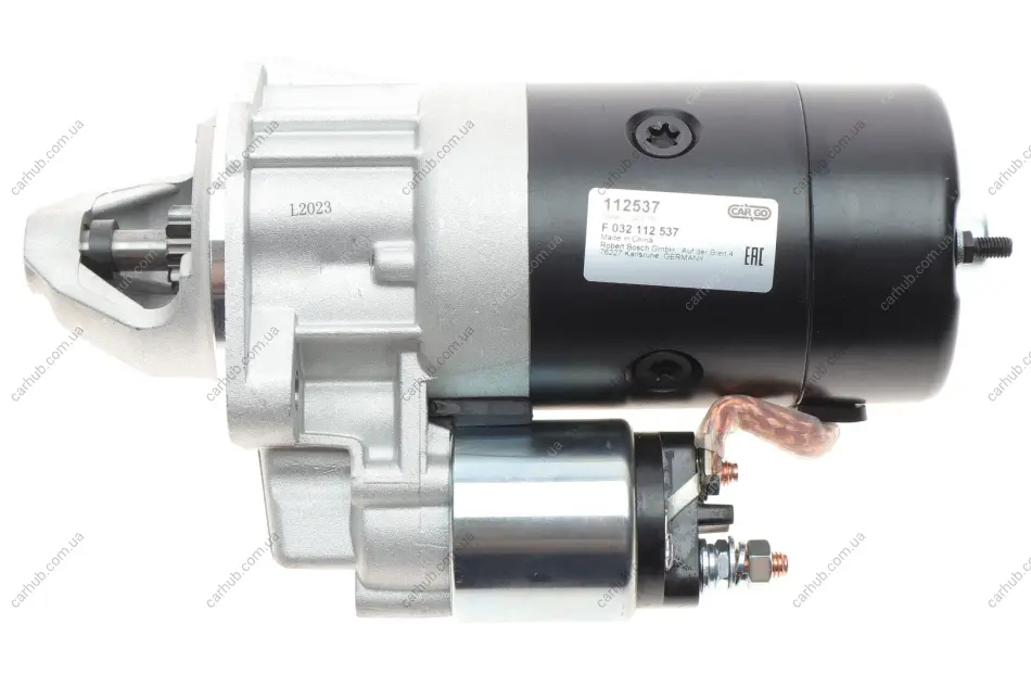 Стартер VW LT 2.4D -96 (12V/2.2kw) (z=9) = 112537 CARGO F 032 112 537 (фото 1)