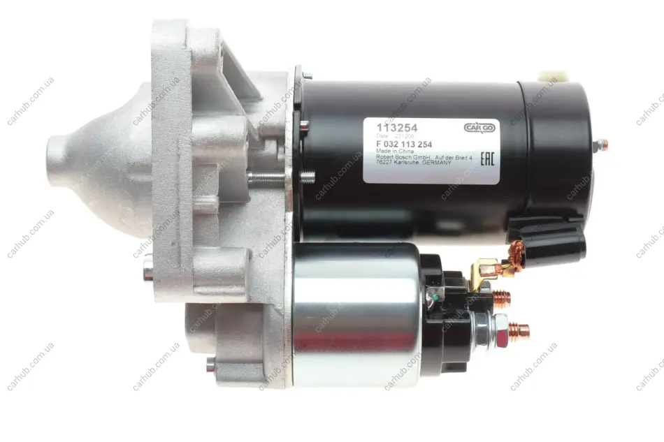 Стартер Citroen Berlingo 1.6HDI 05- (12V/1.4kw) = 113254 CARGO F 032 113 254 (фото 1)