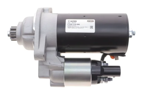 Стартер VW Caddy 09-/Golf 1.6-2.0 D 09-16/Skoda Octavia 09-13 (12V/1.7 kw) (z=11/12) = 114299 HC- CARGO F 032 114 299