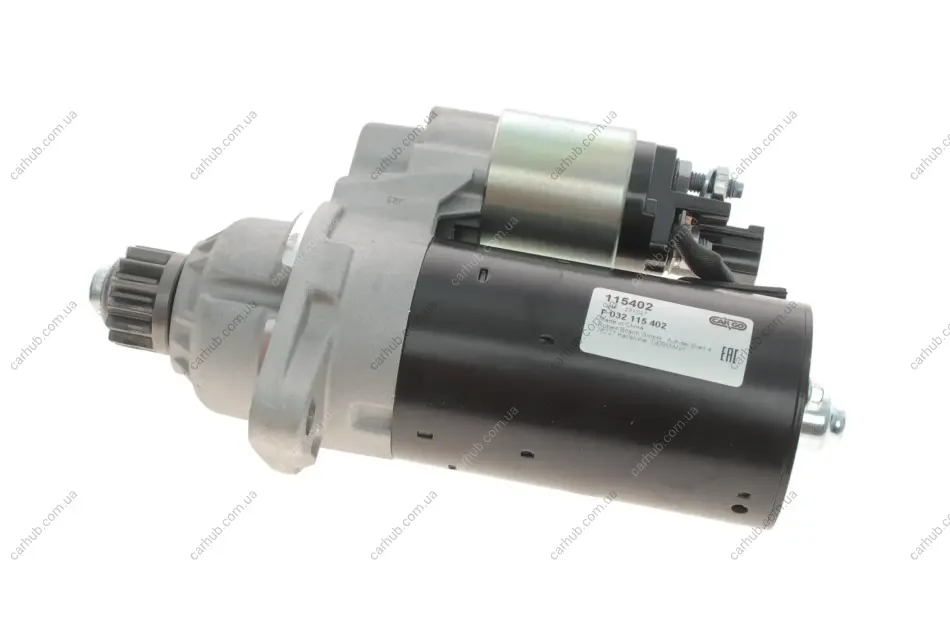 Стартер VW Caddy 2.0 TDI 10-/T5 2.0 BiTDI 09-15 (12V/1.8kw) (z=13) = 115402 CARGO F 032 115 402 (фото 1)