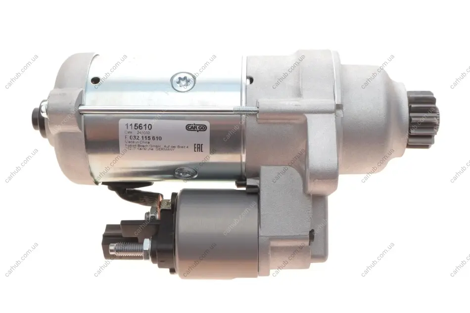 Стартер VW Caddy III/Golf/Passat 1.6 TDI 09- (12V/2kw) (z=13) = 115610 HC- CARGO F 032 115 610 (фото 1)