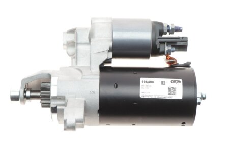 Стартер Audi A4/A5/A6/Q5 2.0TDI/3.0TFSI 08-20 (12V/1.7kw) (z=10) = 116486 HC- CARGO F 032 116 486