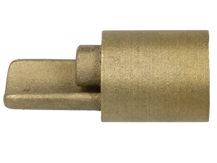 Наконечник профіля, śr.27mm, довжина3300мм, латунь / нержавійка (квадрат) CARGOPARTS CARGO-E005KM