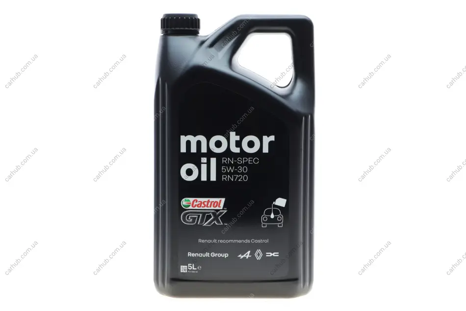 Олива 5W30 GTX RN-SPEC RN 720 (5L) (RN0720) CASTROL 7711943687 (фото 1)