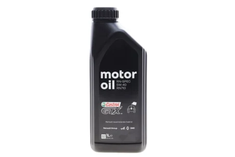 Олива 5W40 Motorenol GTX RN-SPEC (1L) (RN710) CASTROL 7711943689