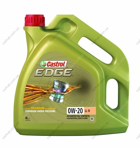 Моторна олива EDGE (4L) 0W20 BMW LL-17 FE+ FORD M2C956 A1 MB 229.71 MB 229.72 PORSCHE C20 VW 508.00 VW 509.00 CASTROL EDGE 0W20 LL IV 4L (фото 1)