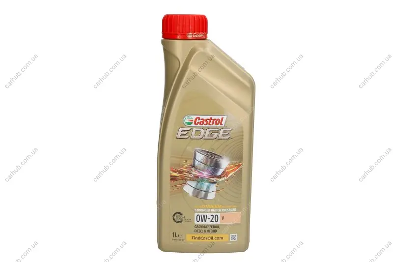 Моторна олива EDGE (1L) 0W20 ACEA C5 VOLVO RBS0-2AE CASTROL EDGE 0W20 V 1L (фото 1)