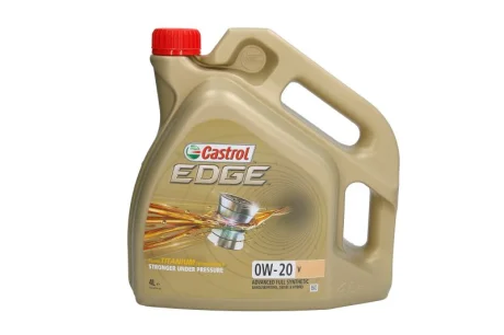 Моторна олива EDGE (4L) 0W20 ACEA C5 VOLVO RBS0-2AE CASTROL EDGE 0W20 V 4L
