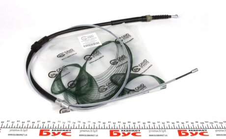 Трос ручника (задній) VW Caddy 08- (1727/561mm) Cavo 7002 717