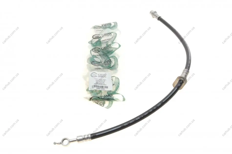 Шланг гальмівний (передній) Toyota Avensis/Corolla 1.4-2.4D 01-08 (L) CAVO Cavo C900 448A (фото 1)