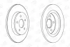КОМПЛ.2 ШТ/ Гальмівний диск зад. FORD C-max,Focus II/Volvo C30,S40,V40/V50 03- (280*11, 16") CHAMPION 562411CH (фото 1)