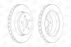 КОМПЛ.2 ШТ/ Гальмівний диск перед. Cherokee 08-, Dodge Nitro 07- CHAMPION 563041CH (фото 1)