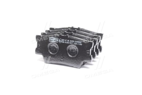 Гальмівні колодки зад.TOYOTA CAMRY/RAV4 III/RAV4 IV 2.0-3.5 06- CHAMPION 572595CH