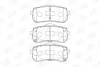 Гальмівні колодки зад. Hyundai H-1 08- (mando) CHAMPION 572596CH (фото 1)